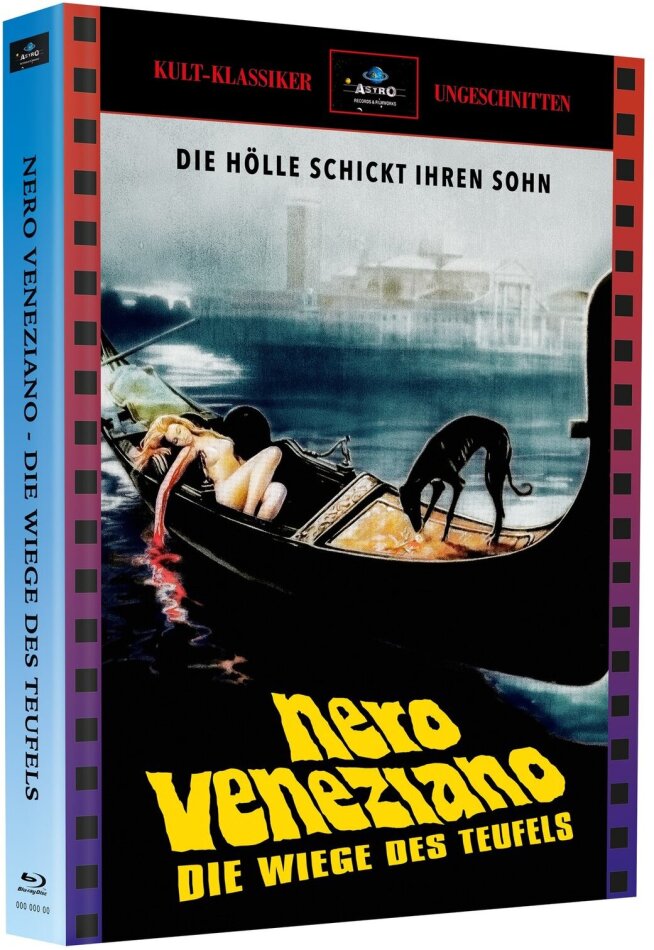 Nero Veneziano - Die Wiege des Teufels (1978) Cover A, Kult-Klassiker, Limited Edition, Mediabook, Uncut, Blu-ray + DVD + CD
