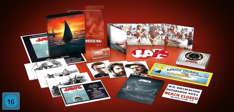Der weisse Hai (1975) Digipack, Limited Collector's Edition, 4K Ultra HD + Blu-ray