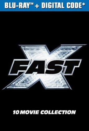 Fast & Furious - 10-Movie Collection (10 Blu-rays)