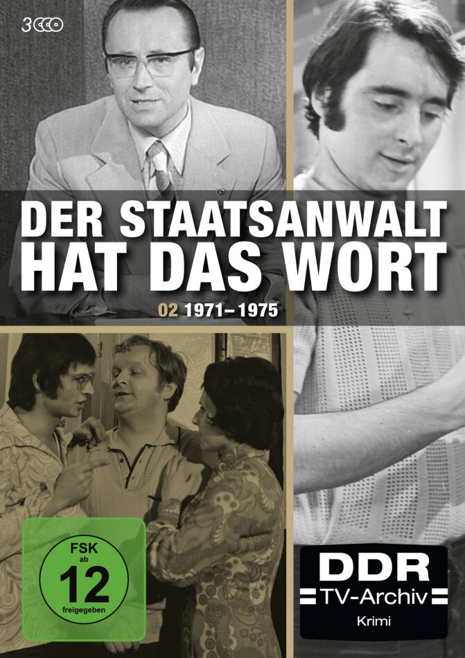 Der Staatsanwalt hat das Wort - Box 2 - 1971-1975 DDR TV-Archiv, 3 DVDs