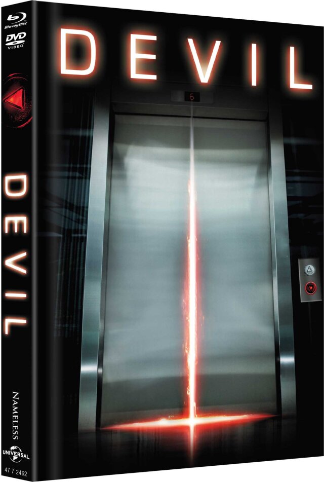 Devil (2010) Cover A, Limited Edition, Mediabook, Blu-ray + DVD