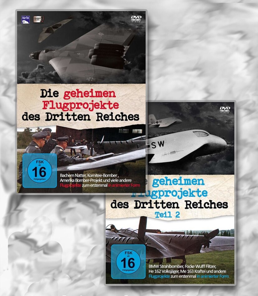 Die geheimen Flugprojekte des Dritten Reiches - Teil 1 & 2 2 DVDs