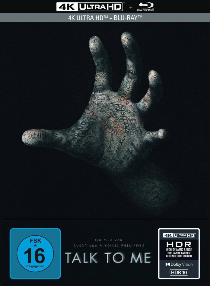 Talk to me (2022) Limited Collector's Edition, Mediabook, 4K Ultra HD + Blu-ray
