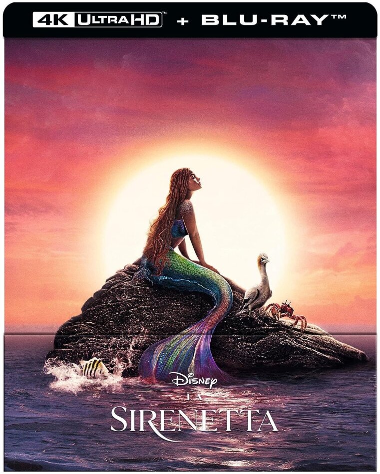La Sirenetta (2023) Limited Edition, Steelbook, 4K Ultra HD + Blu-ray