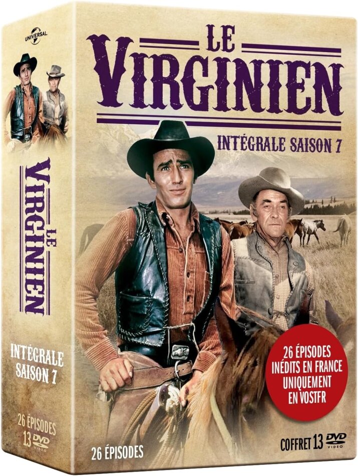 Le Virginien - Saison 7 13 DVDs