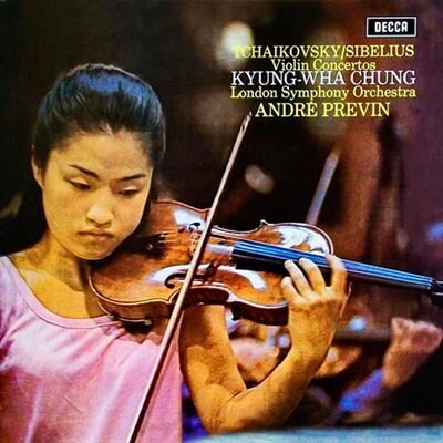 London Symphony Orchestra, Peter Iljitsch Tschaikowsky (1840-1893), Jean Sibelius (1865-1957), André Previn (*1929) & Kyung-Wha Chung - Tchaikovsky / Sibelius-Violin Concertos LP
