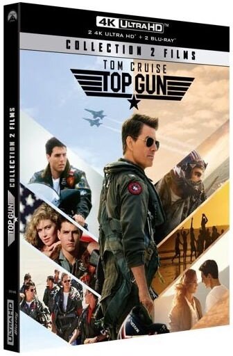 Top Gun (1986) / Top Gun: Maverick (2022) - Collection 2 Films 2 4K Ultra HDs