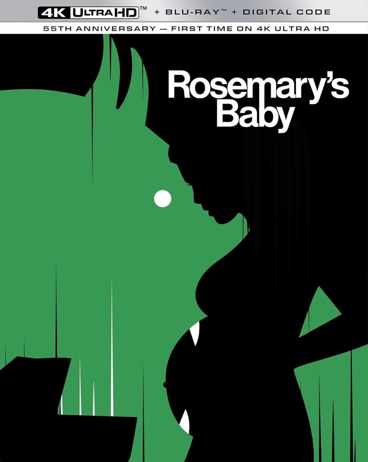Rosemary's Baby (1968) 55th Anniversary Edition, 4K Ultra HD + Blu-ray