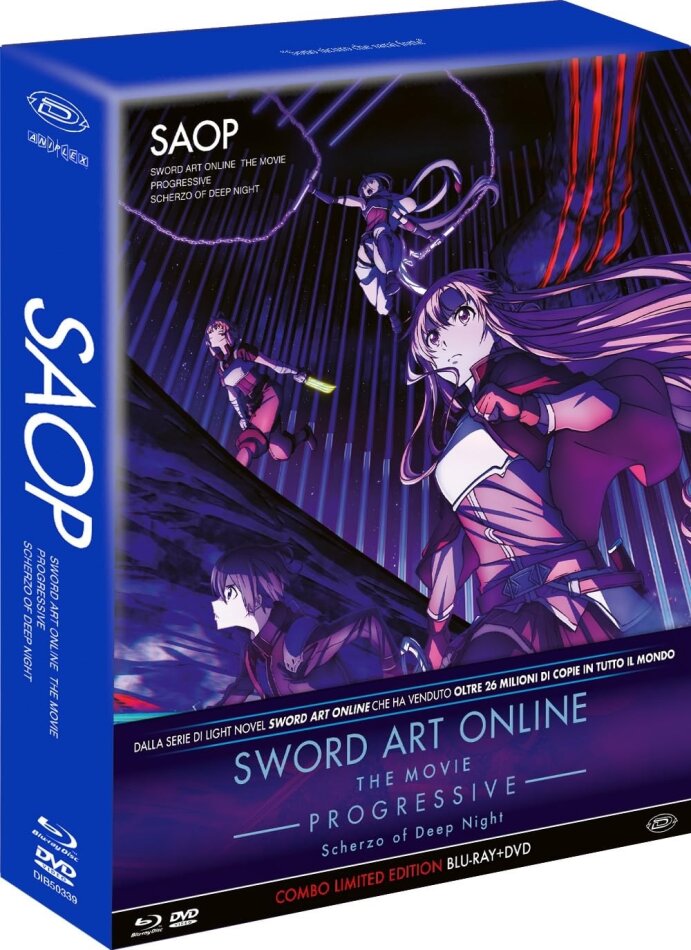 Sword Art Online - The Movie: Progressive - Scherzo of Deep Night (2022) Limited Edition, Blu-ray + DVD