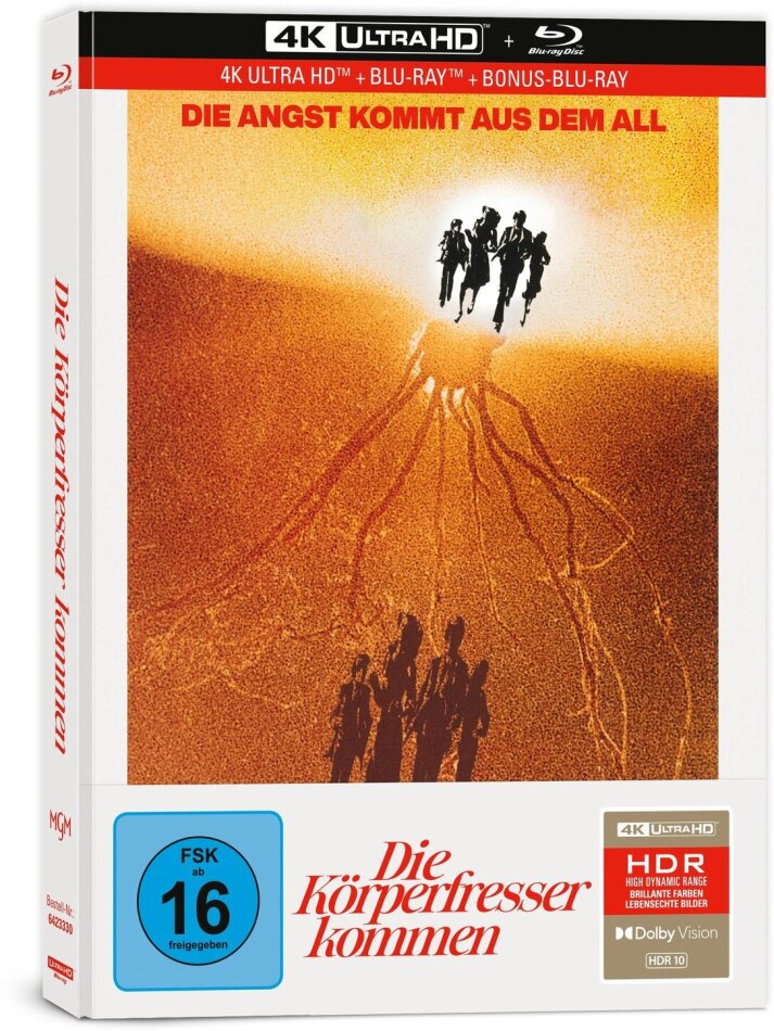 Die Körperfresser kommen (1978) Limited Collector's Edition, Mediabook, 4K Ultra HD + 2 Blu-rays