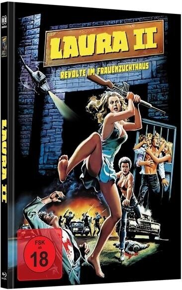 Laura 2 - Revolte im Frauenzuchthaus (1983) Cover C, Limited Edition, Mediabook, Blu-ray + DVD