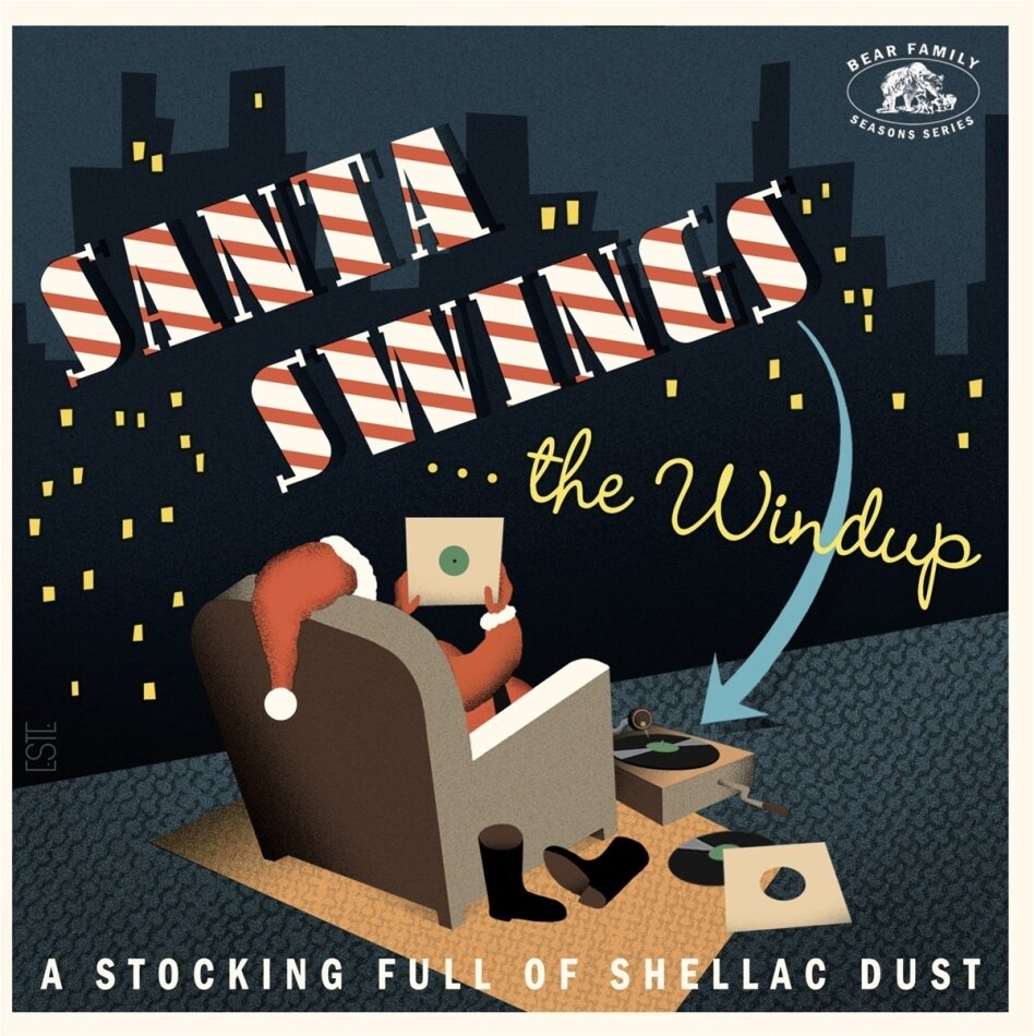Santa Swings:The Windup Red Vinyl, LP