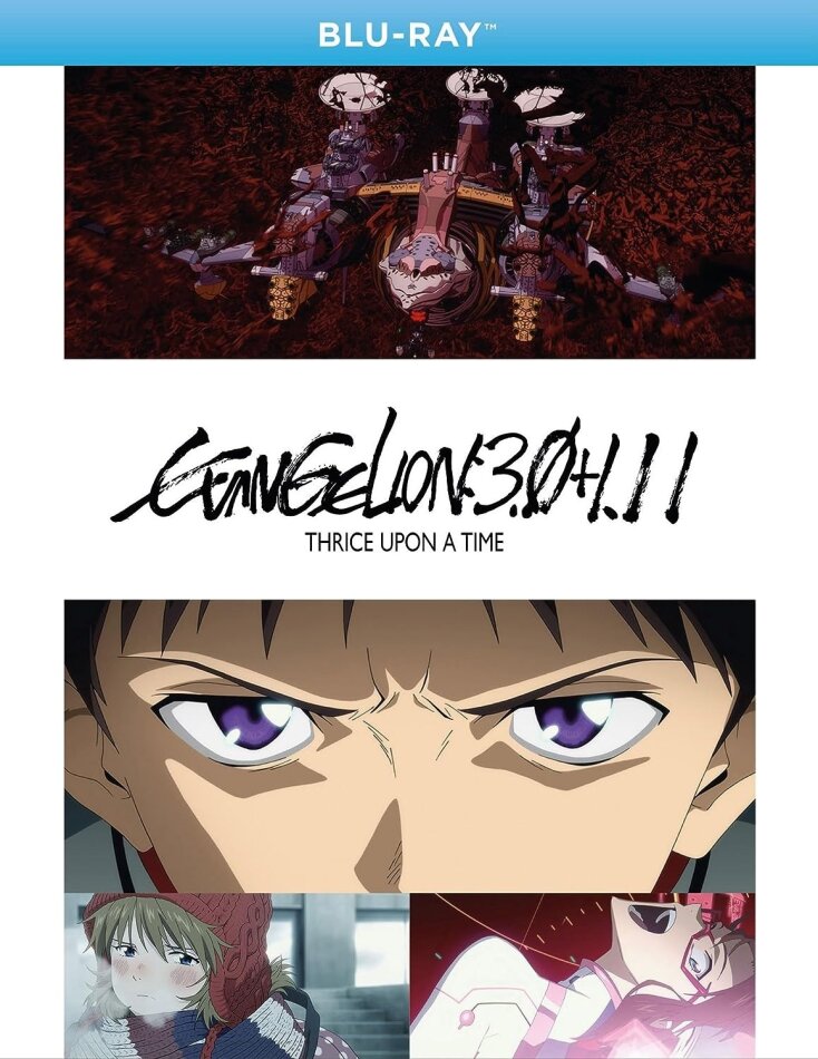 Evangelion 3.0 + 1.11 - Thrice Upon A Time (2021) 2 Blu-rays