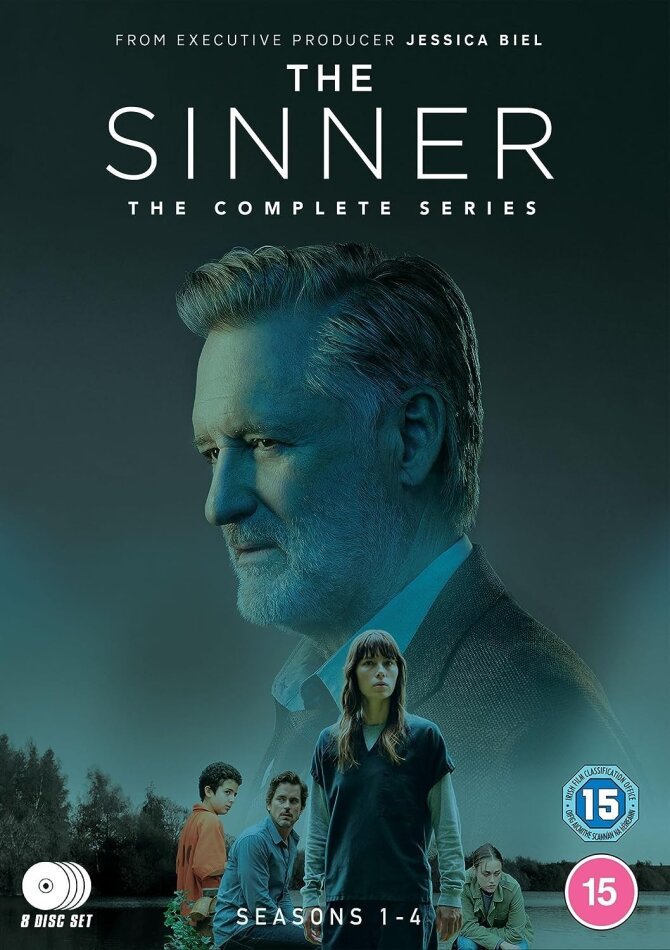 The Sinner - The Complete Series - Seasons 1-4 8 DVDs