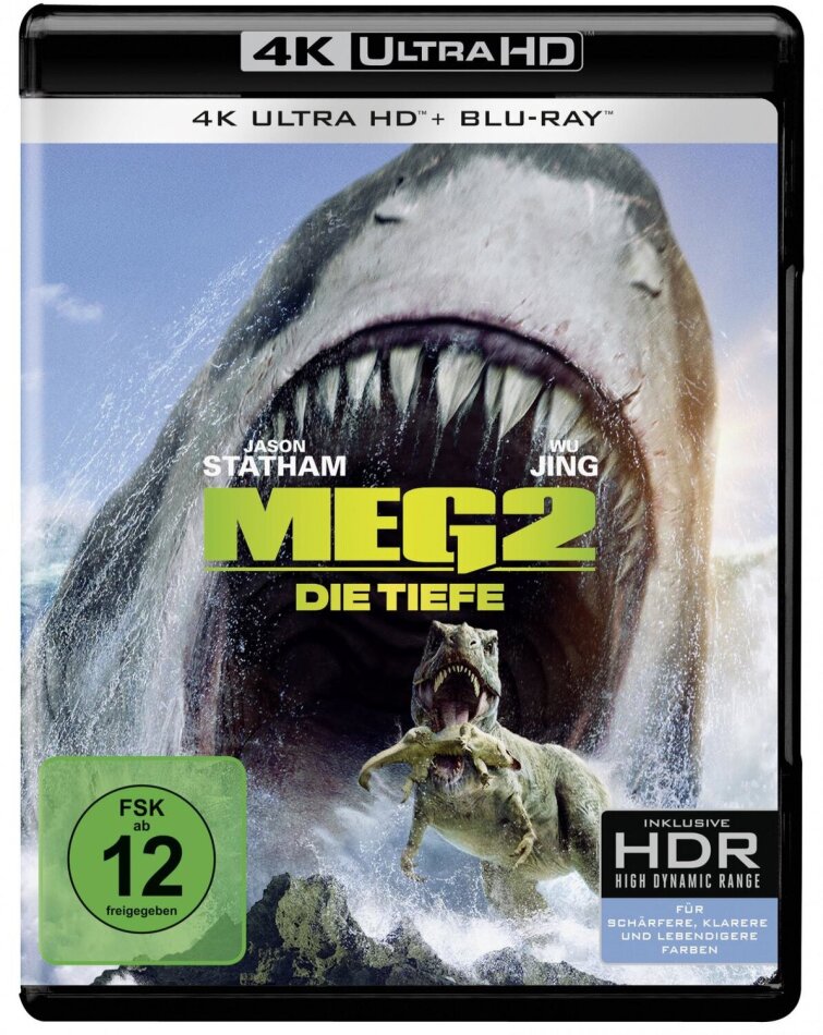 Meg 2 - Die Tiefe (2023) 4K Ultra HD + Blu-ray