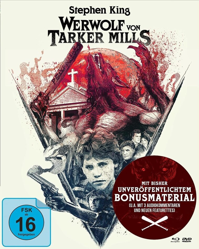 Werwolf von Tarker Mills (1985) Cover B, Limited Edition, Mediabook, Blu-ray + DVD