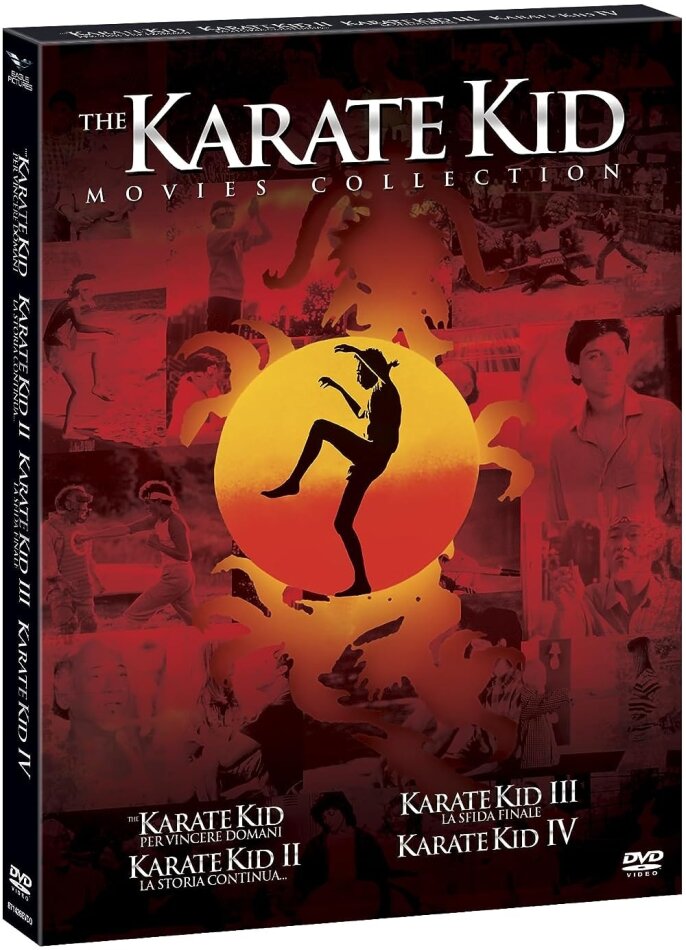 The Karate Kid - Movies Collection Neuauflage, 4 DVDs