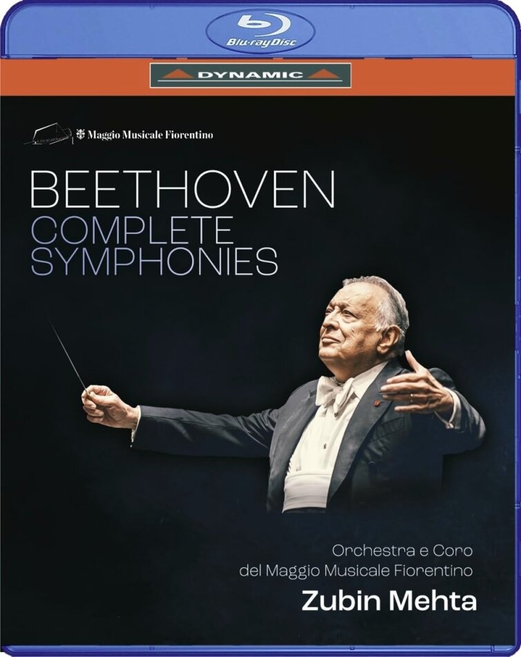 Orchestra del Maggio Musicale Fiorentino, Ludwig van Beethoven (1770-1827) & Zubin Mehta - Beethoven: Complete Symphonies 2 Blu-rays