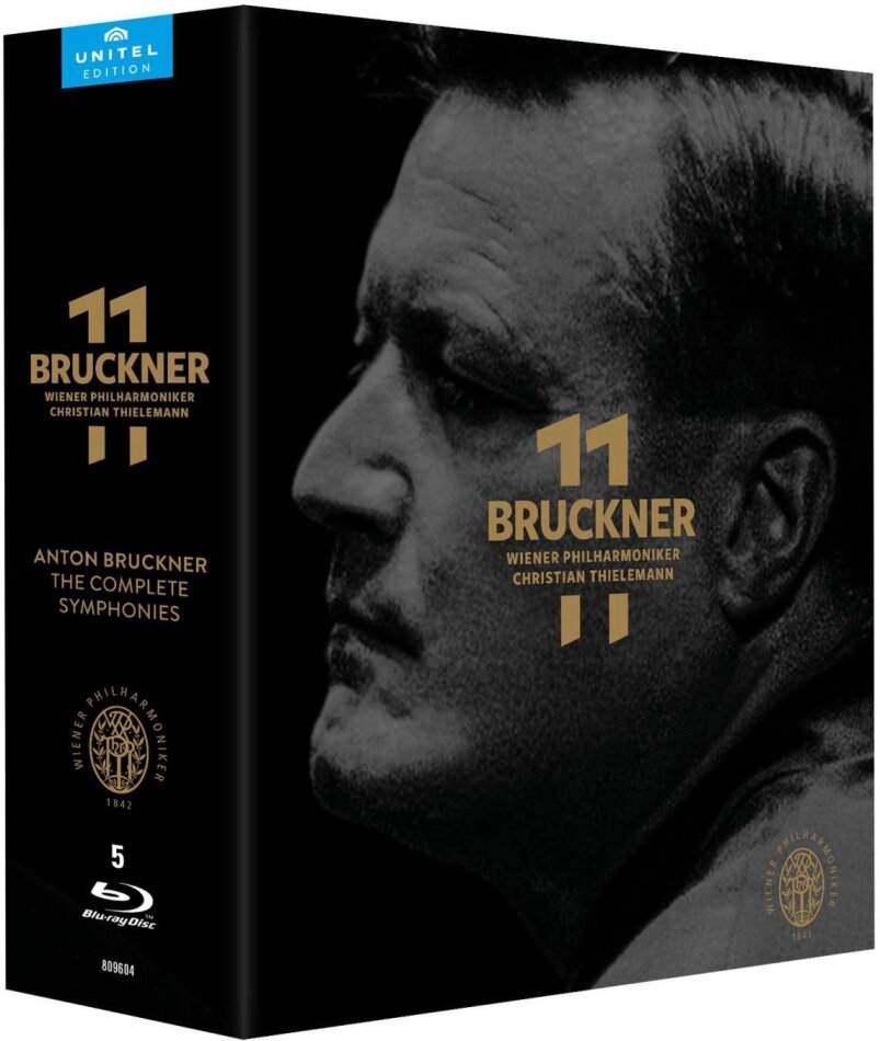 Wiener Philharmoniker & Christian Thielemann - Bruckner 11: The Complete Symphonies 5 Blu-rays