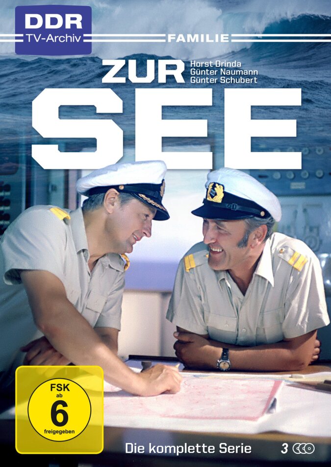 Zur See - Die komplette Serie DDR TV-Archiv, 3 DVDs