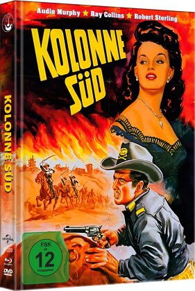 Kolonne S&uuml;d (1953) (Cover A, Kinoversion, Limited Edition, Mediabook, Blu-ray + DVD)