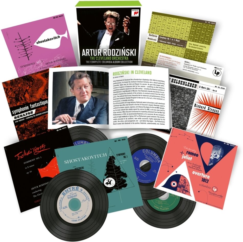 Artur Rodzinski & Cleveland Orchestra - The Complete Columbia Album Collection 13 CDs