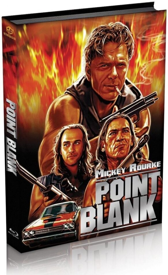 Point Blank (1998) Cover A, Wattiert, Limited Edition, Mediabook, Blu-ray + DVD