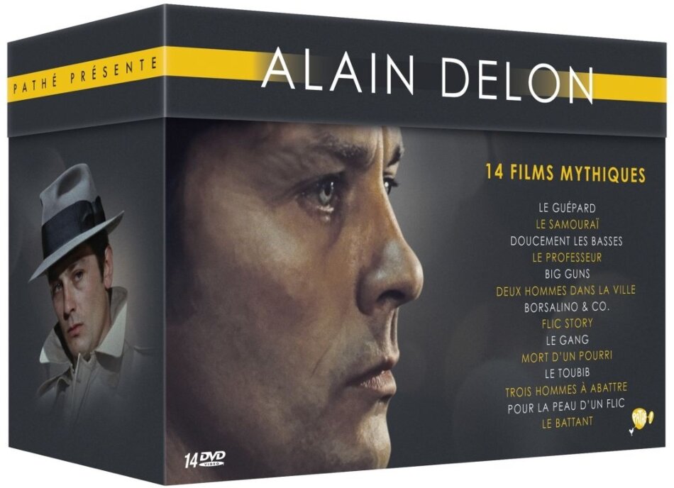 Alain Delon - 14 films mythiques 14 DVDs