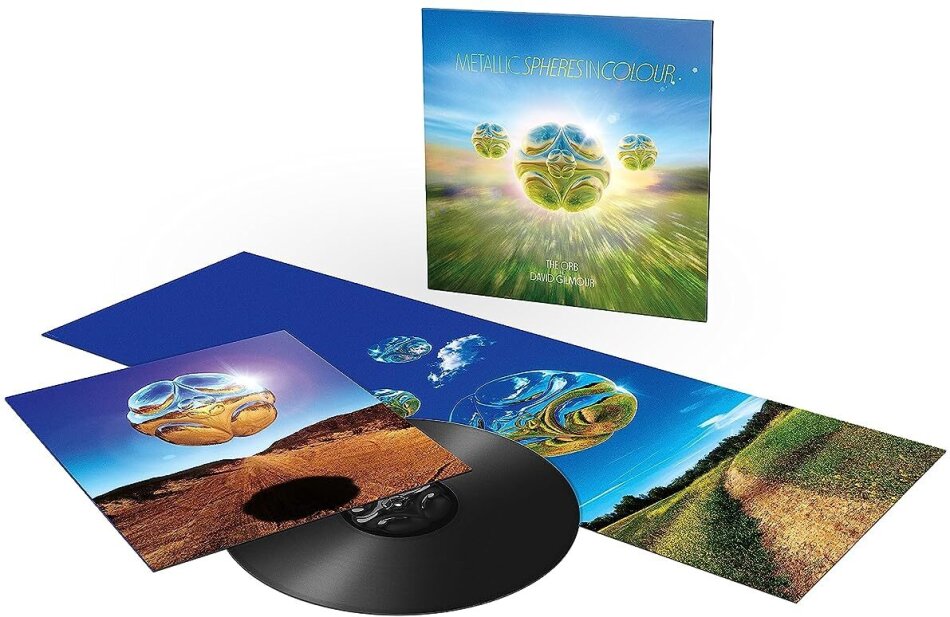 The Orb & David Gilmour - Metallic Spheres In Colour LP