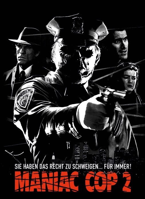 Maniac Cop 2 (1990) Cover C, Limited Edition, Mediabook, 4K Ultra HD + Blu-ray + DVD