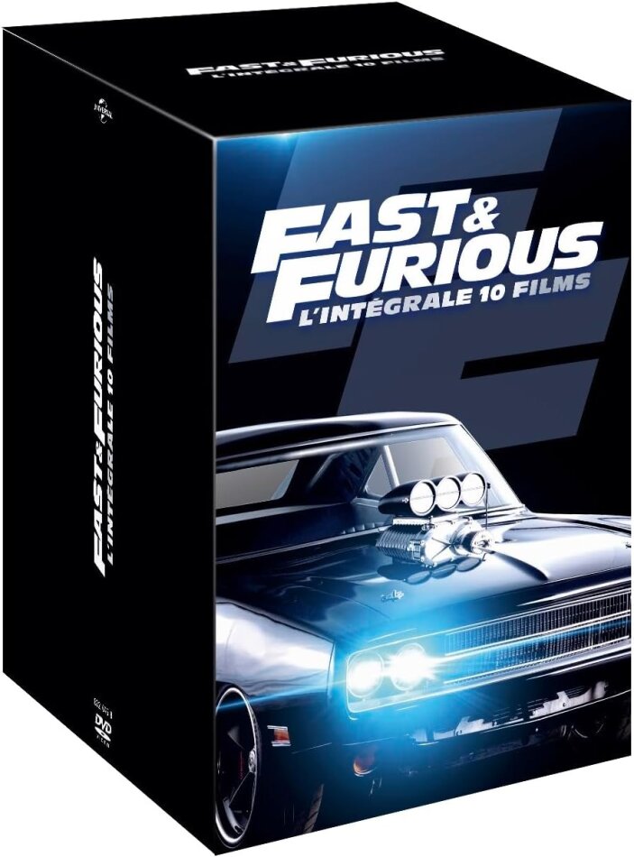 Fast & Furious 1-10 - L'intégrale 10 Films 10 DVDs