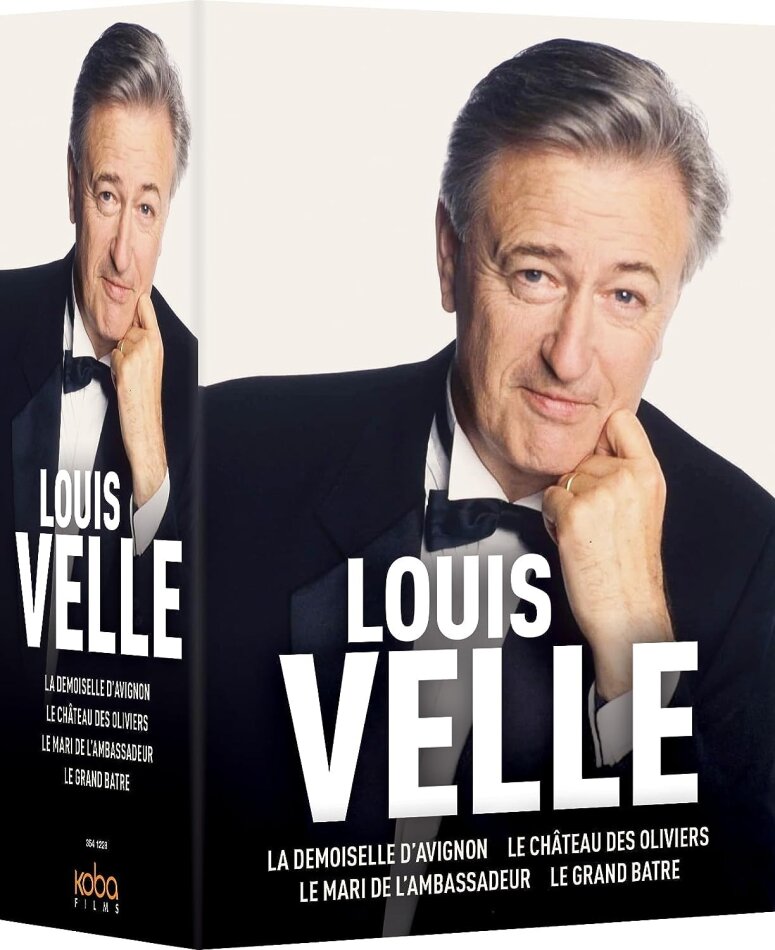 Louis Velle - La demoiselle d'Avignon / Le château des Oliviers / Le mari de l'ambassadeur / Le Grand Batre 16 DVDs