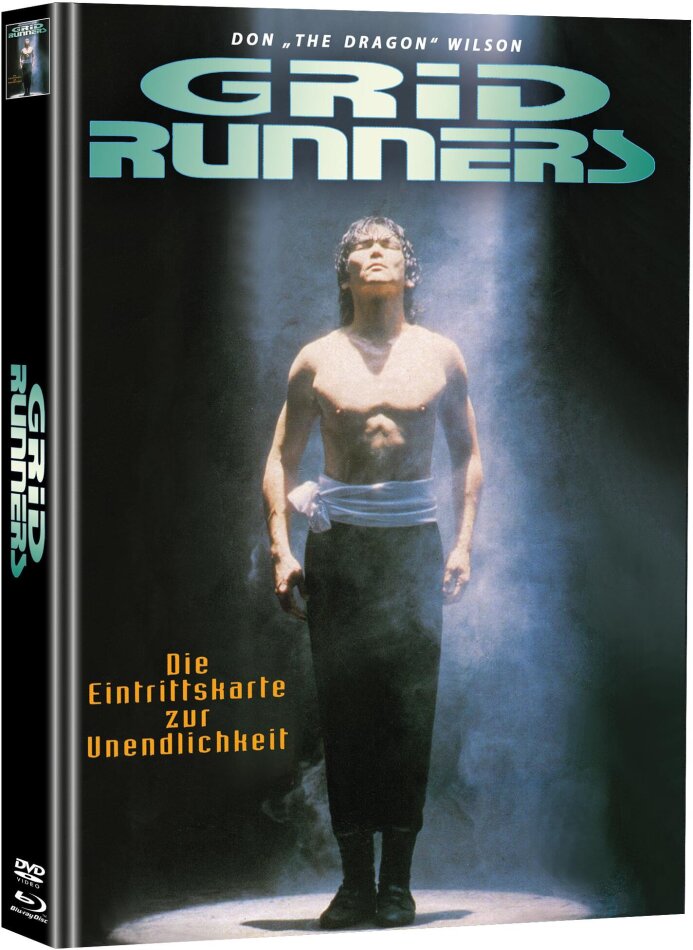 Grid Runners (1995) Cover A, Limited Edition, Mediabook, Blu-ray + DVD