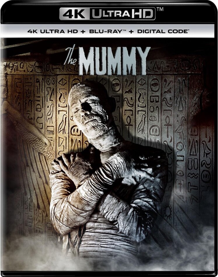 The Mummy (1932) s/w, 4K Ultra HD + Blu-ray