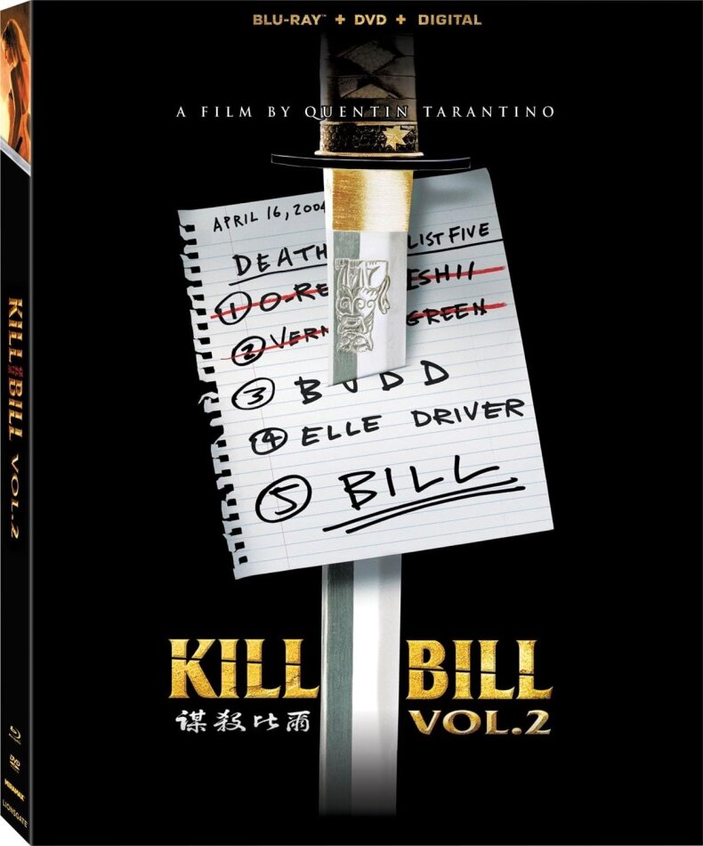 Kill Bill: Vol. 2 (2004) Blu-ray + DVD