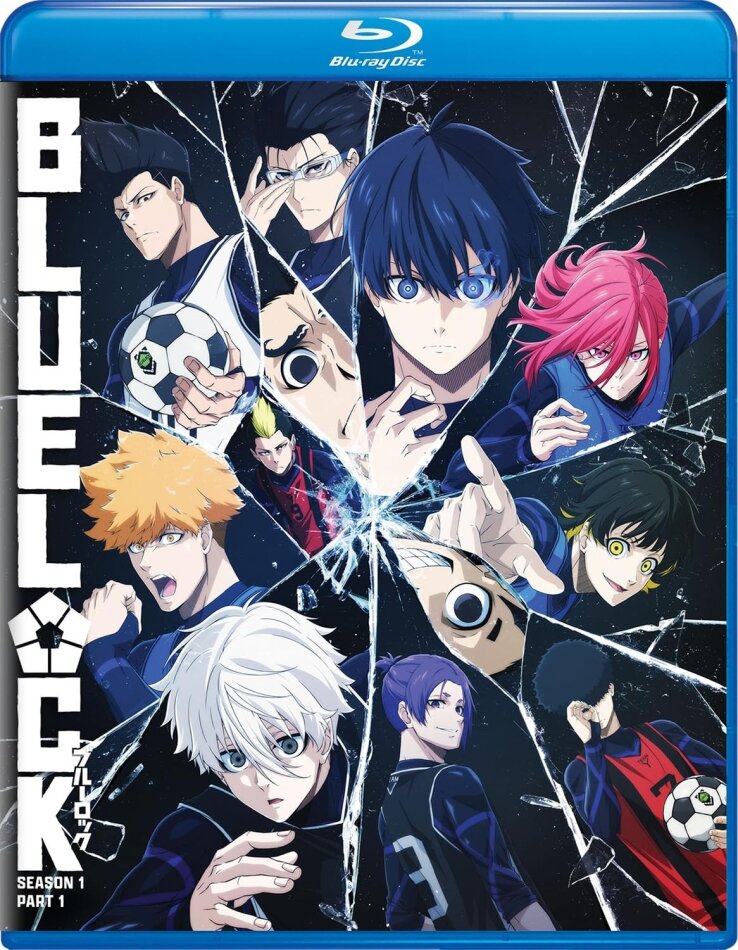 Blue Lock - Season 1 - Part 1 2 Blu-rays + 2 DVDs