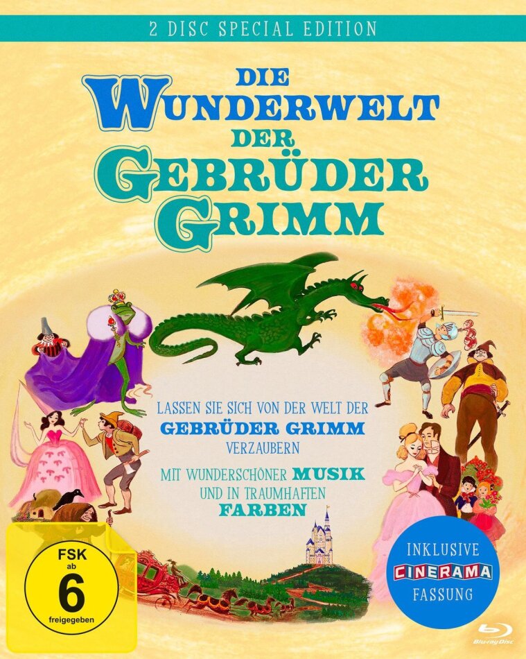 Die Wunderwelt der Gebrüder Grimm (1962) Special Edition, 2 Blu-rays