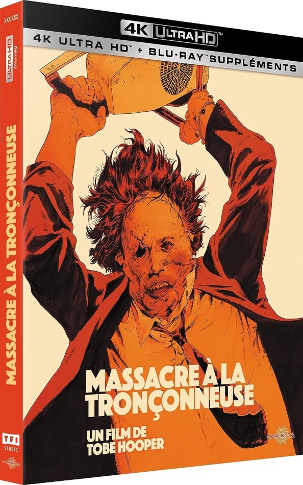 Massacre à la tronçonneuse (1974) 4K Ultra HD + Blu-ray