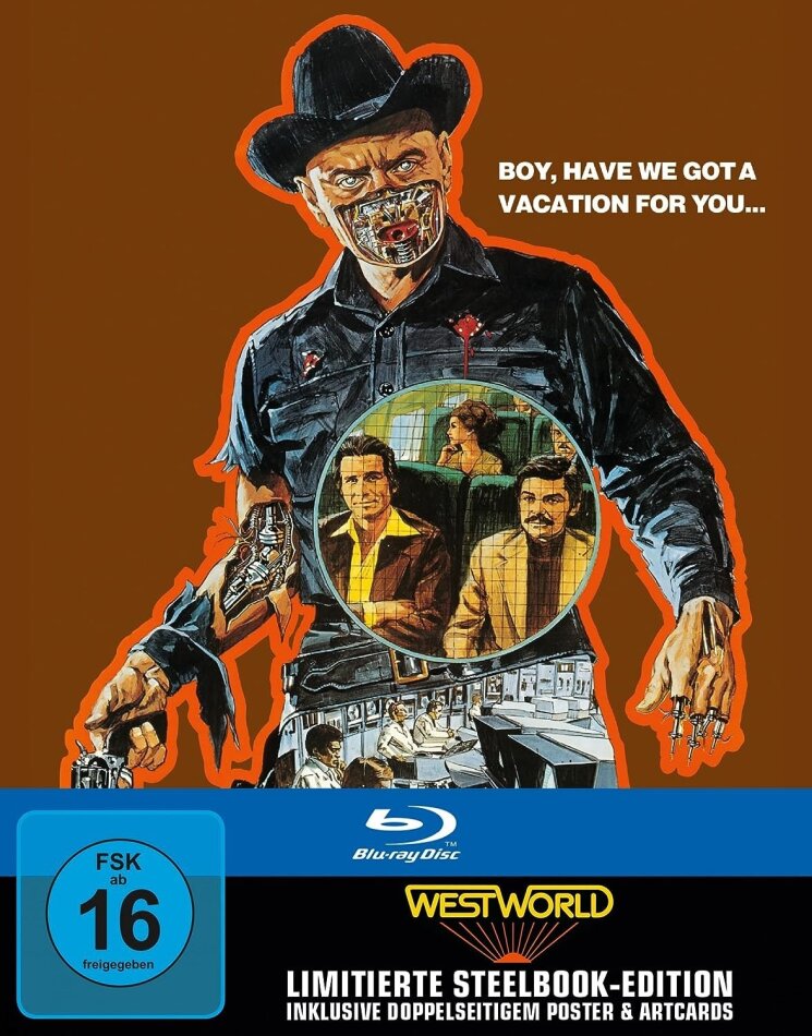 Westworld (1973) Schuber, Limited Special Edition, Steelbook