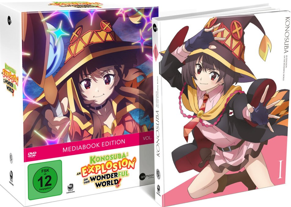 KonoSuba: An Explosion on This Wonderful World! - Vol. 1 Sammelschuber, Limited Edition, Mediabook