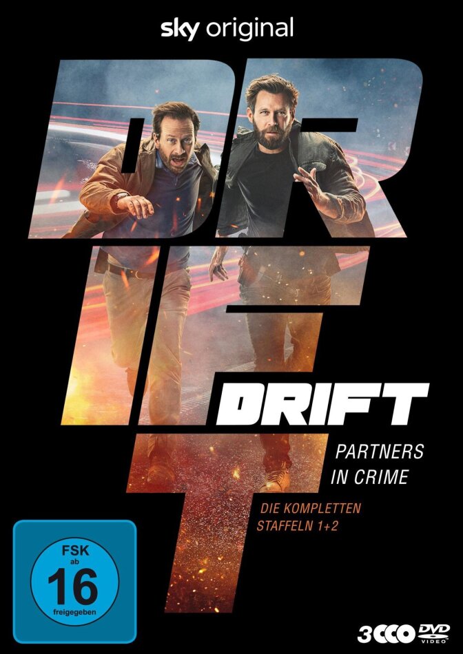 Drift - Partners in Crime - Staffel 1 + 2 3 DVDs