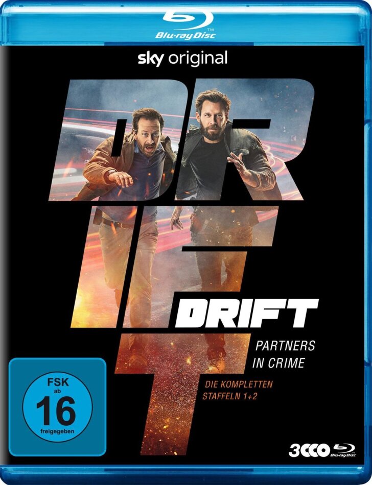 Drift - Partners in Crime - Staffel 1 + 2 3 Blu-rays