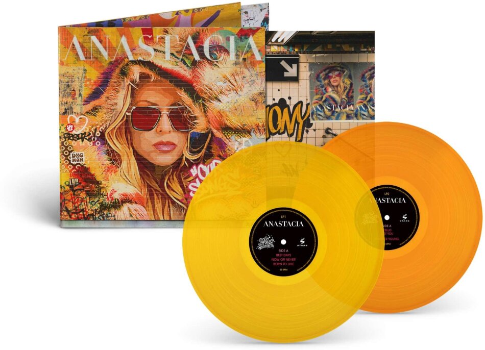 Anastacia - Our Songs Limited Edition, Yellow/Orange Vinyl, 2 LPs
