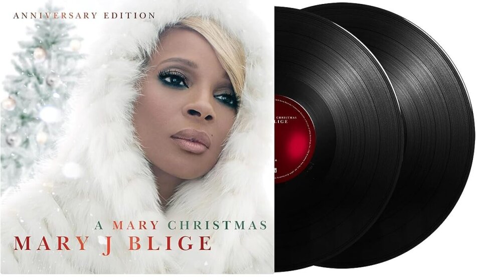 Mary J. Blige - A Mary Christmas 2023 Reissue, Anniversary Edition, 2 LPs