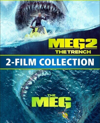 Meg 2: The Trench (2023) / The Meg (2018) - 2-Film Collection 2 Blu-rays