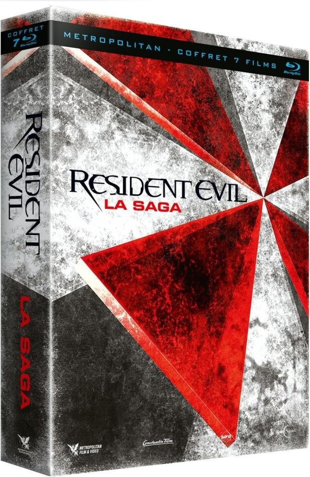 Resident Evil 1-6 & Resident Evil: Welcome to Raccoon City (2021) 7 Blu-rays