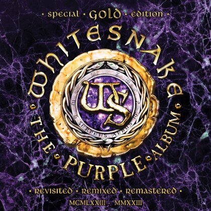 Whitesnake - Purple Album (2023 Reissue, Rhino, Special Gold Edition, 2 CD + Blu-ray)
