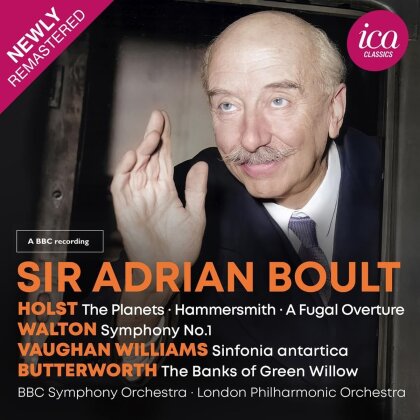 BBC Symphony Orchestra, London Philharmonic Orchestra, Gustav Holst (1874-1934), Sir William Walton (1902-1983), &hellip; - The Planets, Symphony 1, Sinfonia Antarctica, - The Banks Of Green Willow (Remastered, 2 CDs)