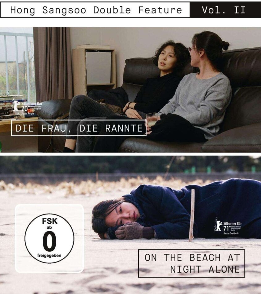 Die Frau, die rannte (2020) / On The Beach At Night Alone (2017) - Hong Sangsoo Double Feature - Vol. 2 2 Blu-rays