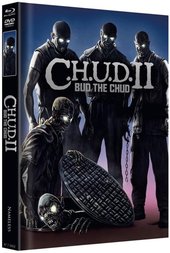 C.H.U.D. 2 - Bud the Chud (1989) Cover A, Limited Edition, Mediabook, Uncut, Blu-ray + DVD